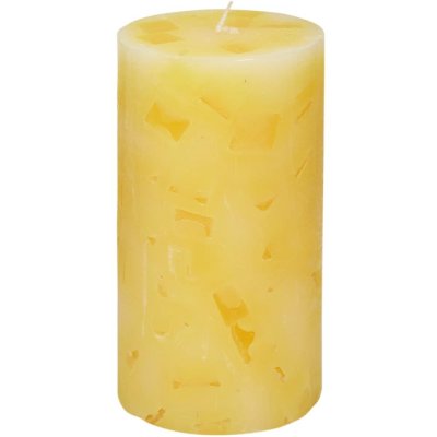 Свеча-столбик «Меланж», 7x13 см, аромат ваниль, SM-82407063