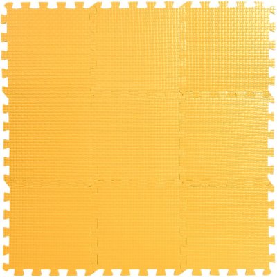 Пол мягкий, ЭВА, 33x33 см, цвет жёлтый, SM-82411018