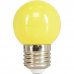 Лампа светодиодная Volpe E27 220 В 1 Вт шар матовый 80 лм жёлтый свет, SM-82422144