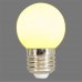 Лампа светодиодная Volpe E27 220 В 1 Вт шар матовый 80 лм жёлтый свет, SM-82422144