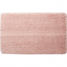 Коврик для ванной комнаты Lido 50x80 см цвет розовый