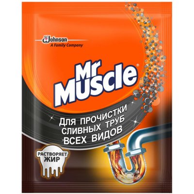 Средство для прочистки труб Мr.Muscle 70 г, SM-82454636