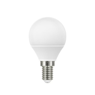Лампа светодиодная Lexman E14 220 В 4.8 Вт шар матовая 470 лм, тёплый белый свет, SM-82456517