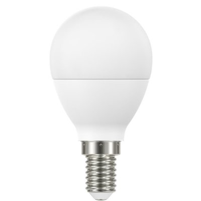 Лампа светодиодная Lexman E14 220 В 6.6 Вт сфера матовая 806 лм, тёплый белый свет, SM-82456532