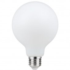 Лампа светодиодная филаментная Lexman E27 220 В 8.5 Вт шар матовый 1055 лм, тёплый белый свет