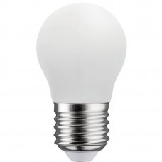 Лампа светодиодная филаментная Lexman E27 220 В 4.5 Вт шар матовый 470 лм, тёплый белый свет