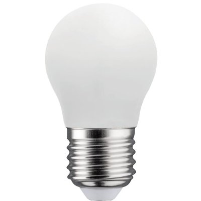 Лампа светодиодная филаментная Lexman E27 220 В 4.5 Вт шар матовый 470 лм, тёплый белый свет, SM-82456947