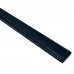 Профиль алюминиевый для светодиодной ленты, прямой, накладной, 1 м, цвет чёрный, SM-82458030