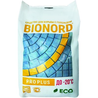 Антигололедный реагент Бионорд Pro Plus 23 кг, SM-82460172