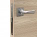 Дверь межкомнатная глухая ламинация цвет ясень коричневый 70x200 см (с замком), SM-82472501