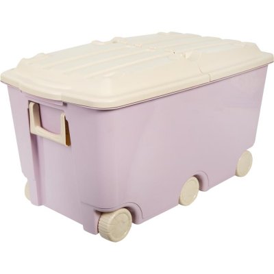 Ящик для игрушек 685х395х385 мм 66,5 л, цвет розовый, SM-82472546