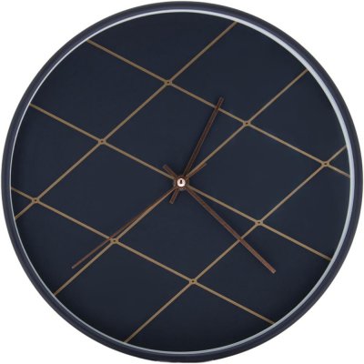 Часы настенные «Ромбы в темном» 30 см, SM-82481035