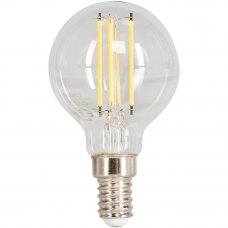 Лампа светодиодная Osram E14 220 В 6 Вт шар прозрачная 800 лм тёплый белый свет