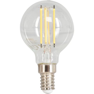 Лампа светодиодная Osram E14 220 В 6 Вт шар прозрачная 800 лм тёплый белый свет, SM-82481261