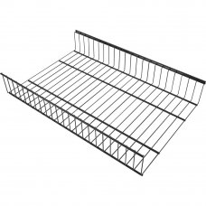 Полка-корзина проволочная НСХ 95x553x379 мм, цвет черный