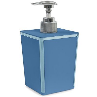 Диспенсер для жидкого мыла Spacy цвет голубой, SM-82484942