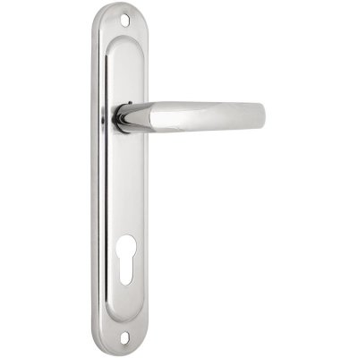 Ручка дверная универсальная на планке РФ1-85.02, цвет хром, SM-82490900