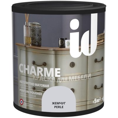 Краска для мебели ID Charme цвет жемчуг 0.5 л, SM-82494135