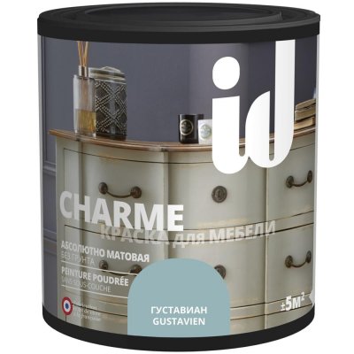 Краска для мебели ID Charme цвет густавиан 0.5 л, SM-82494138