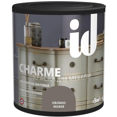 Краска для мебели ID Charme цвет облако 0.5 л, SM-82494141