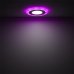 Светильник точечный светодиодный встраиваемый Gauss Backlight RGB BL415 под отверстие 85 мм, 1.5 м², RGB, цвет белый, SM-82495843