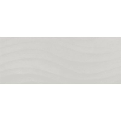 Плитка настенная Osaka Wave 20x50 см 1.3 м² цвет серый, SM-82497525