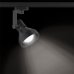 Трековый светильник Gauss со сменной лампой E27 60 Вт, 3 м², форма конус, цвет чёрный, SM-82499606