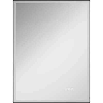 Зеркало с подсветкой Stretto Black LED 60х80 см, SM-82504945