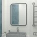 Зеркало с подсветкой Simple Gray LED 60x80 см, SM-82504948