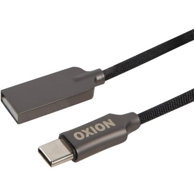 Дата-кабель Type-C Oxion SC034T цвет чёрный, SM-82521446