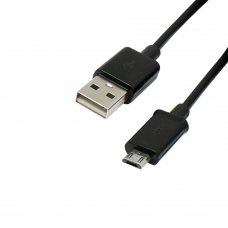 Кабель USB-microUSB Oxion OX-DCC111 0.8 м, ПВХ/медь, цвет чёрный