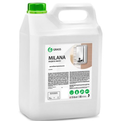 Жидкое мыло Grass Milana антибактериальное 5 кг, SM-82537396