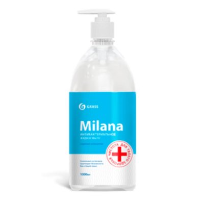 Жидкое мыло Grass Milana антибактериальное 1 кг, SM-82537399