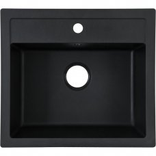 Мойка URBATEC 56x50x20 см, композитный материал, цвет чёрный