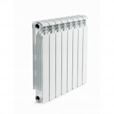 Радиатор алюминиевый Rifar Alum 500, 8 секций, цвет белый