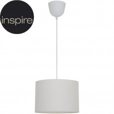 Светильник подвесной Inspire Sitia D29, 1 лампа, 2.3 м², цвет белый