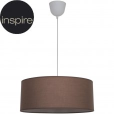 Светильник подвесной Inspire Sitia D48, 3 лампы, 6.9 м², цвет коричневый