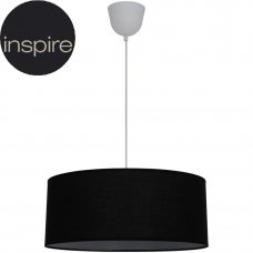 Светильник подвесной Inspire Sitia D48, 3 лампы, 6.9 м², цвет черный
