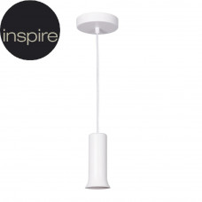 Светильник подвесной Inspire Hoki, 1 лампа, 3 м², цвет белый