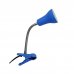 Рабочая лампа настольная Inspire Salta на клипсе, цвет голубой, SM-82551254