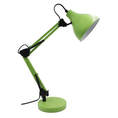 Рабочая лампа настольная Inspire Ennis, цвет фисташковый, SM-82551262