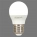 Лампа светодиодная Gauss E27 6 Вт шар матовый 470 лм, холодный белый свет, SM-82551959