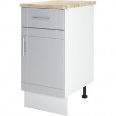 Шкаф напольный «Тортора» 40x86х60 см, МДФ, цвет серый