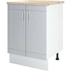 Шкаф напольный «Тортора» 60x86х60 см, МДФ, цвет серый