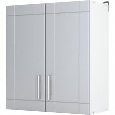Шкаф навесной «Тортора» 60x67.6х29 см, МДФ, цвет серый