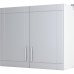 Шкаф навесной «Тортора» 80x67.6х29 см, МДФ, цвет серый, SM-82555617