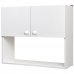 Шкаф навесной "Бэлла" 80x67.6x29 см, ЛДСП, цвет белый, SM-82557155