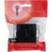 ТВ-розетка оконечная встраиваемая Lexman Виктория шлейф,цвет чёрный бархат матовый, SM-82557981