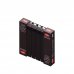 Радиатор Rifar Monolit 500, 6 секций, боковое подключение, цвет чёрный, биметалл, SM-82560796