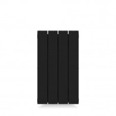 Радиатор Rifar Supremo 500, 4 секции, цвет чёрный, биметалл